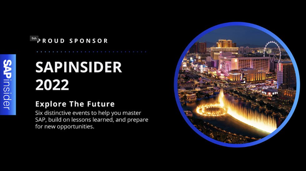 SAP Insider Conference 2022