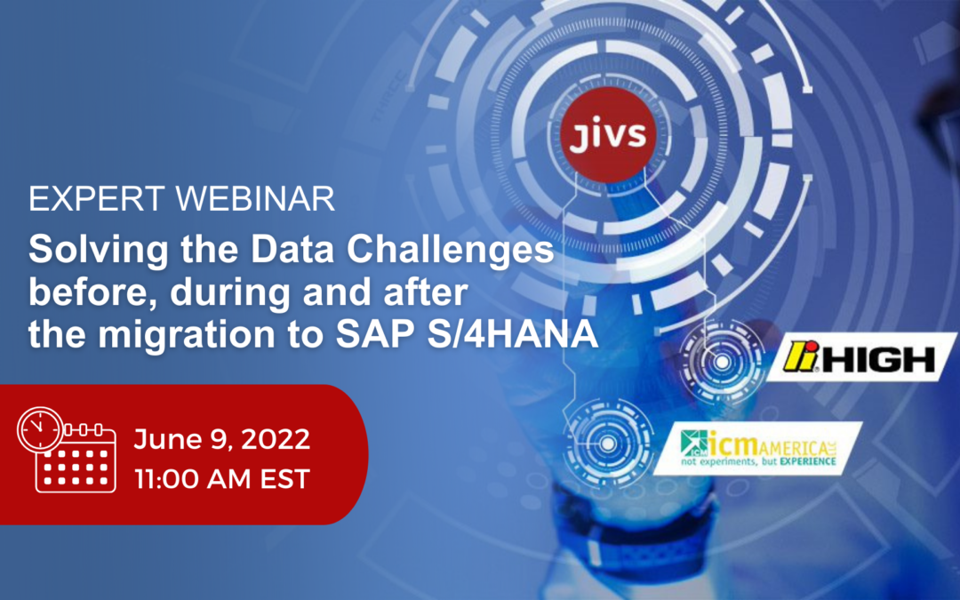 Solving the Data Challenges before, during and after the migration to SAP S/4HANA The long road ahead for High Companies