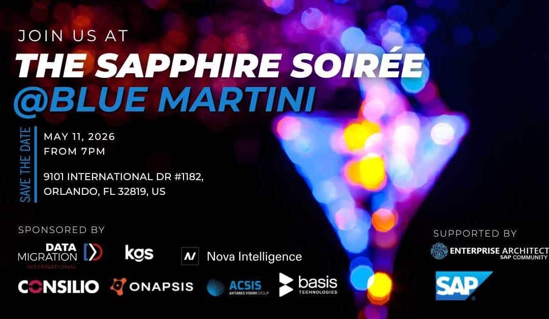 The Sapphire Soirée@Blue Martini 2026