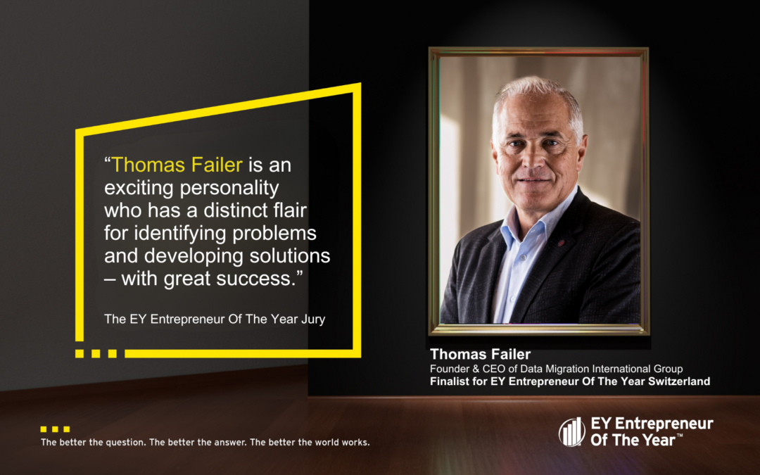 EY: DMI´s CEO Named Top 3 Finalist in Prestigious EY Entrepreneur Of The Year Contest