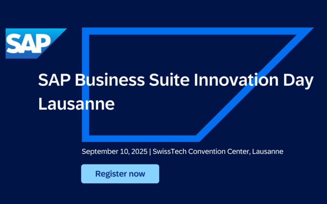 SAP Business Suite Innovation Day Lausanne 2025